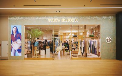 Fachada da Tory Burch no DiamondMall - crédito Leca Novo