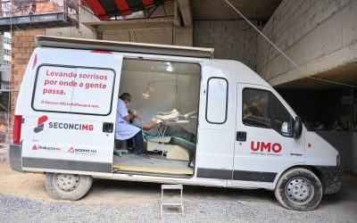 Unidade de Tratamento Odontológico em obra da Somattos